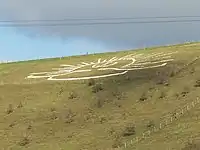 The Lamb Down Badge, near Codford, Wiltshire