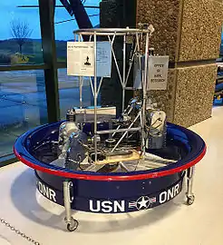 Reproduction of the Hiller 1031 Flying Platform, built by Ken Spence of Bend, Oregon in 2006.