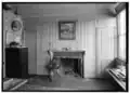 Second-floor, front room, Nathaniel Irish House, 1959