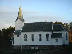 View of the Old Hjelme Church