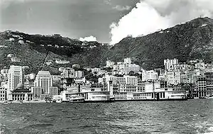 Image 16Victoria, Hong Kong, 1950s (from History of Hong Kong)