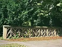 Gothic Revival balustrade in Germany