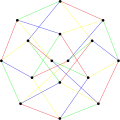 The chromatic index of the Hoffman graph is&nbsp;4.
