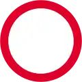 Vehicles prohibited as indicated by supplementary plate