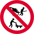 No pedestrians, rickshaws and handcarts