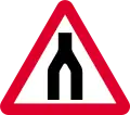 Dual carriageway ends ahead
