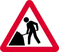 Road works ahead