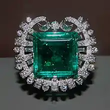 Hooker Emerald Brooch, commissioned by Tiffany in 1950