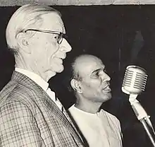 Alexander (left), c. 1970