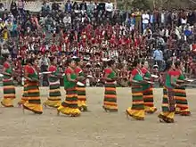 Hornbill Festival, Kohima, Nagaland. Nagaland became a state on 1 December 1963.