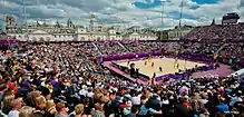 Image 30The Horse Guards Parade hosted the 2012 tournament. (from Beach volleyball at the Summer Olympics)