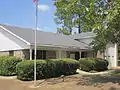 Hosston Village Hall at the intersection of Louisiana State Highway 2 and U.S. Highway 71