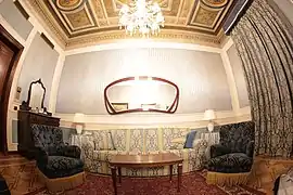 Room in the hotel, photographed in 2016