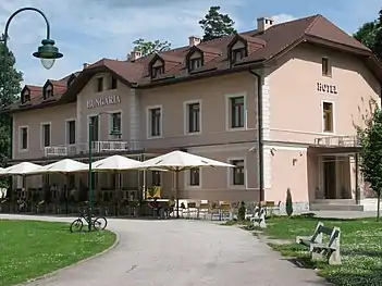 Hotel Crystal, Ilidža (previously called Hotel Hungaria)