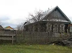 The selo of Lomovka in Kulebaksky District