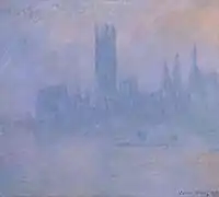 Houses of Parliament in the Fog, 1903, High Museum of Art