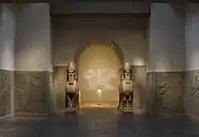 The Metropolitan Museum of Art - human-headed winged lion and bull from Nimrud, companion pieces to those in the British Museum