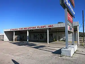 Strouhal Tire Recapping Plant on US 59-Business