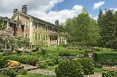 Hutcheson House and garden at the Bamboo Brook Outdoor Education Center