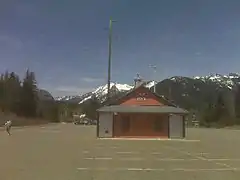 Iron Horse Trailstop in Hyak, WA