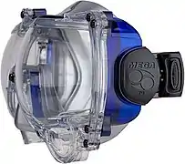 A HydroOptix Double-Dome mask