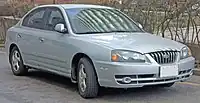 Facelift Hyundai Avante XD sedan (South Korea)