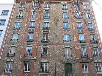 French Art Nouveau - Avenue Gallieni no. 14, Paris, by Eugène Coulon, 1903-1904