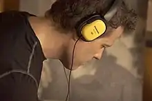 Brennan recording in Cambodia in 2015.
