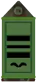 Irish Air Corps rank insignia (green)