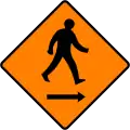 WK 081Pedestrians Cross to Right