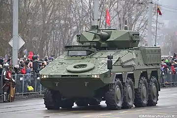 Lithuanian Army "Wolf" (Boxer) IFV.