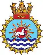 INS Aditya crest