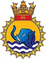INS Nireekshak crest