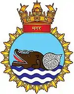 INS Magar Crest