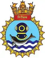 INS Nireekshak crest
