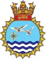 INS Sudarshini crest