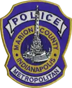 Patch of Indianapolis Metropolitan Police Department