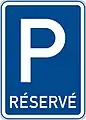 Reserved parking