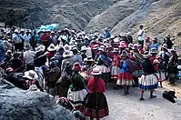 Builders gather during the renewal