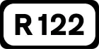 R122 road shield}}