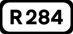 R284 road shield}}