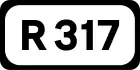 R317 road shield}}