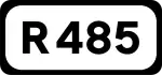 R485 road shield}}