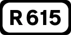 R615 road shield}}