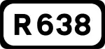 R638 road shield}}