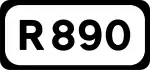 R890 road shield}}
