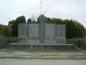 Memorial to the Crossbarry ambush which took place during the Irish War of Independence