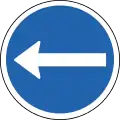 Turn left