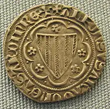 14th-century coin