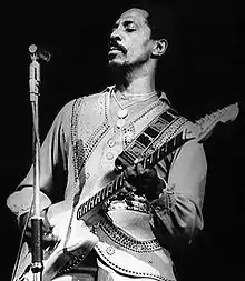 Ike Turner performing in 1972